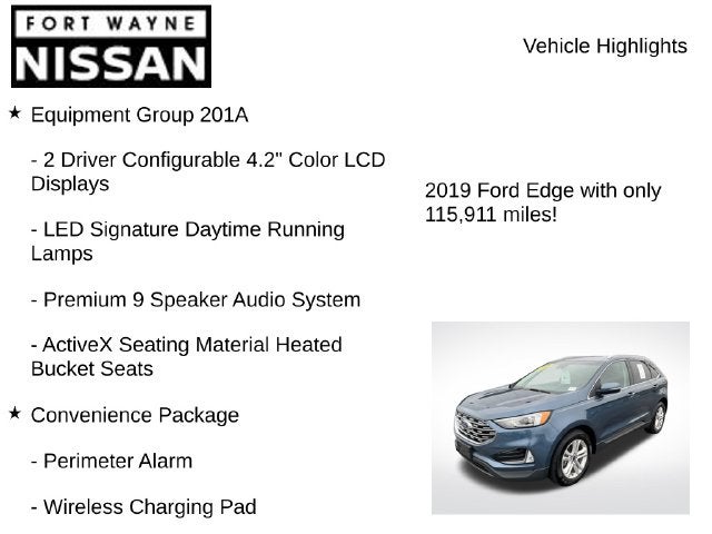 2019 Ford Edge SEL
