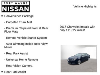 2017 Chevrolet Impala LT 1LT