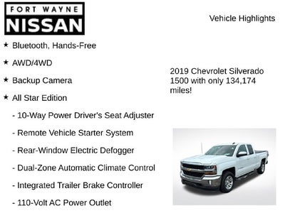 2019 Chevrolet Silverado 1500 LD LT
