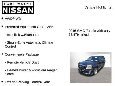 2016 GMC Terrain SLE-2