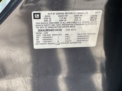 2014 Chevrolet Equinox LT 1LT