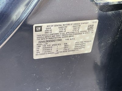 2016 Chevrolet Equinox LTZ