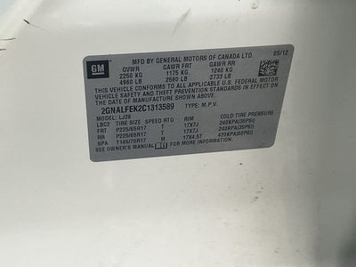 2012 Chevrolet Equinox LTZ