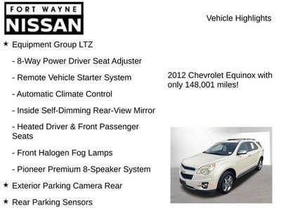 2012 Chevrolet Equinox LTZ
