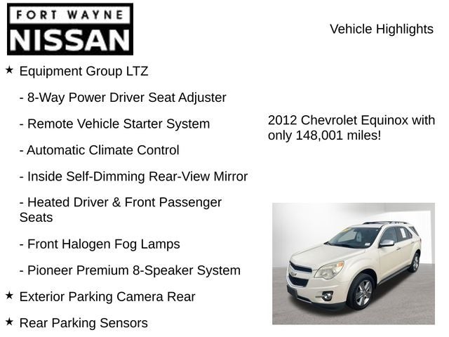 2012 Chevrolet Equinox LTZ
