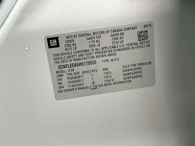 2017 Chevrolet Equinox LS