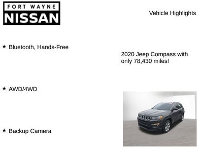 2020 Jeep Compass Latitude