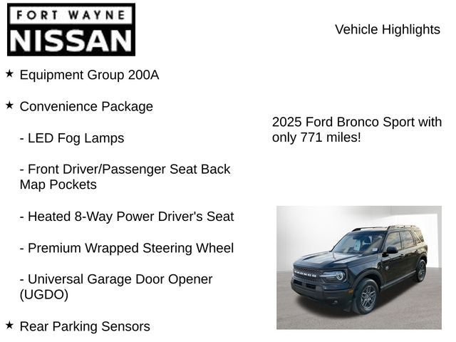 2025 Ford Bronco Sport Big Bend