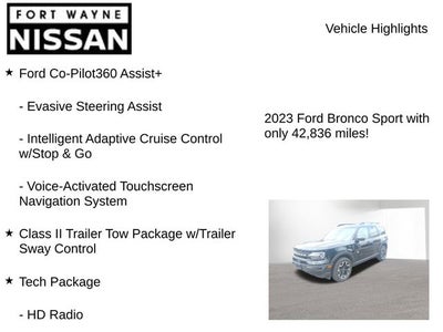 2023 Ford Bronco Sport Outer Banks