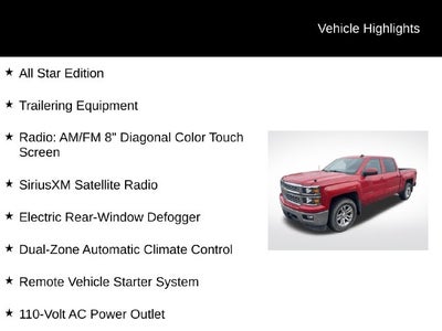 2015 Chevrolet Silverado 1500 LT LT1