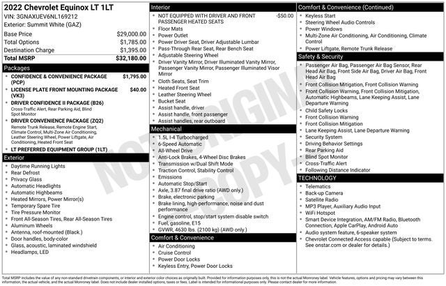 2022 Chevrolet Equinox LT