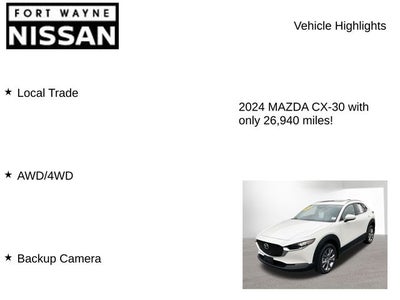 2024 Mazda Mazda CX-30 2.5 S Preferred Package