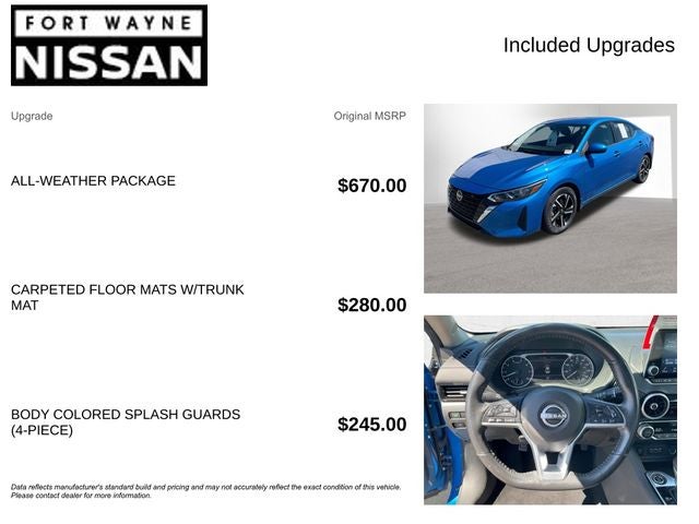 2025 Nissan Sentra SV