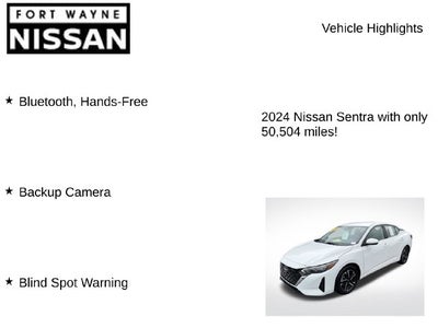 2024 Nissan Sentra SV