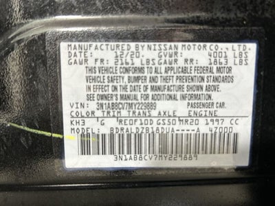 2021 Nissan Sentra SV