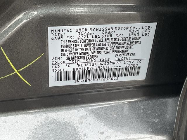 2026 Nissan Sentra SV