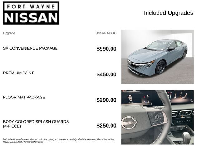 2026 Nissan Sentra SV