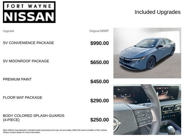 2026 Nissan Sentra SV