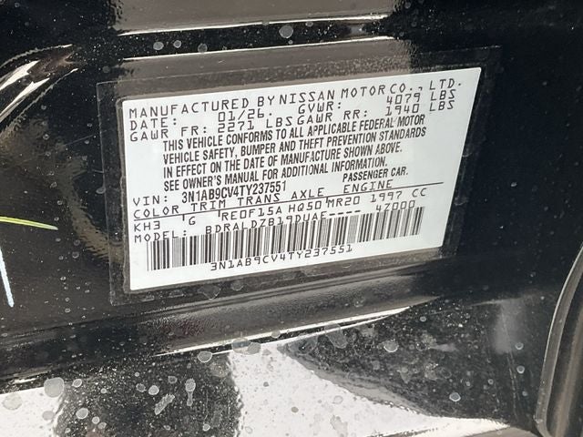 2026 Nissan Sentra SV