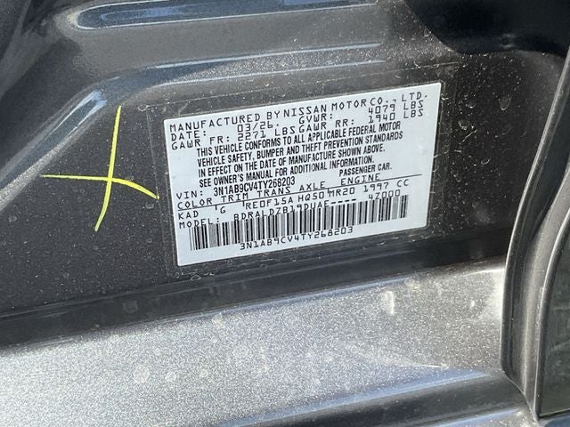 2026 Nissan Sentra SV
