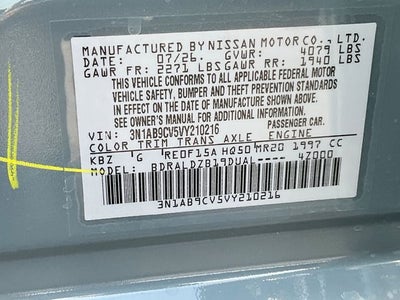 2027 Nissan Sentra SV
