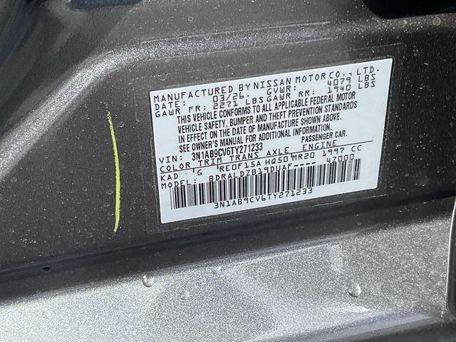 2026 Nissan Sentra SV