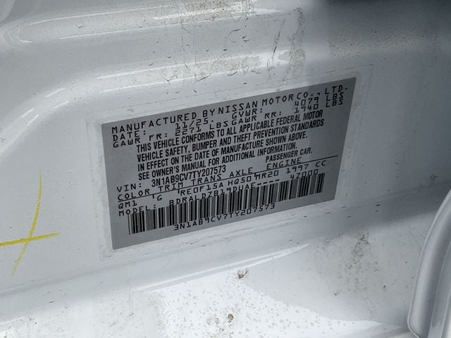 2026 Nissan Sentra SV