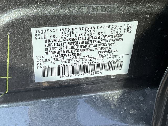 2026 Nissan Sentra SV