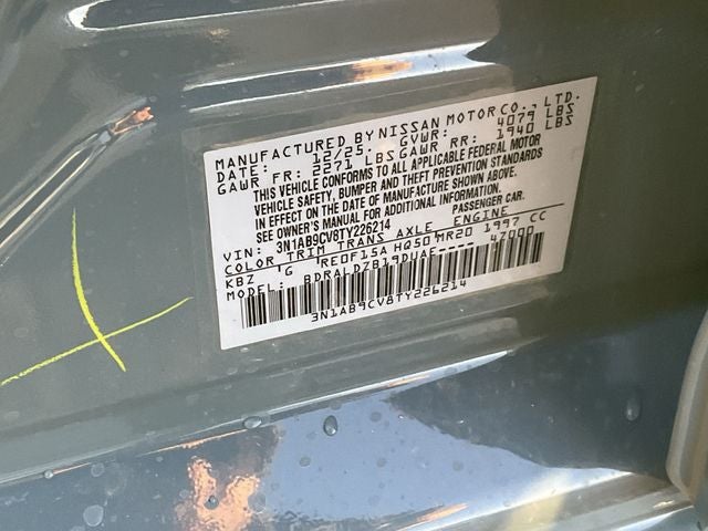 2026 Nissan Sentra SV