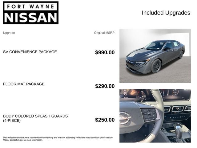 2026 Nissan Sentra SV