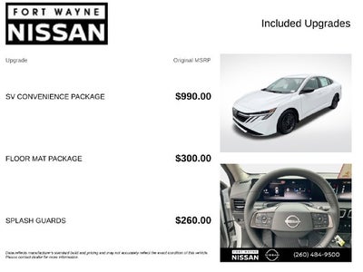 2027 Nissan Sentra SV