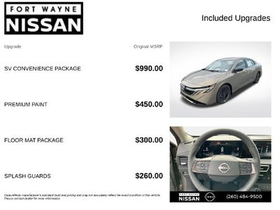 2027 Nissan Sentra SV