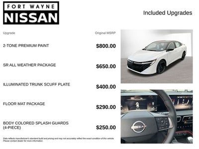 2026 Nissan Sentra SR