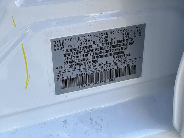 2026 Nissan Sentra SR