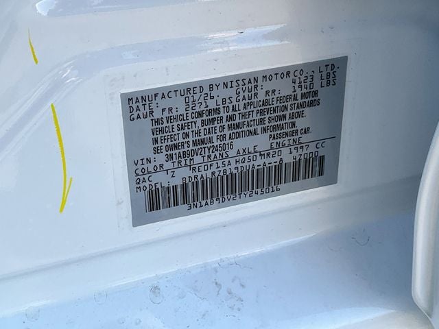 2026 Nissan Sentra SR