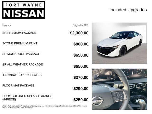 2026 Nissan Sentra SR