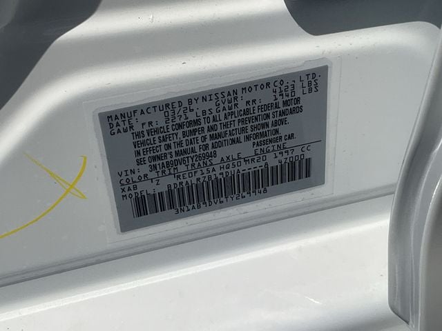 2026 Nissan Sentra SR