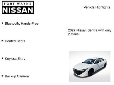 2027 Nissan Sentra SR