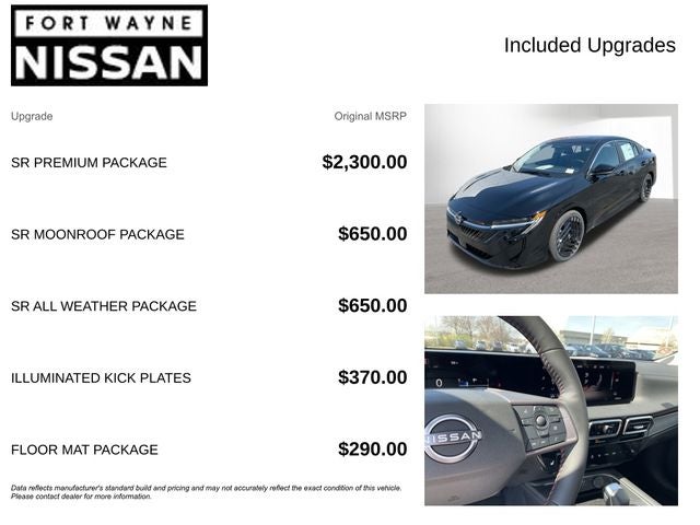 2026 Nissan Sentra SR