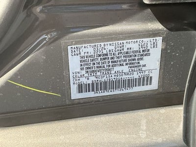 2026 Nissan Sentra SL