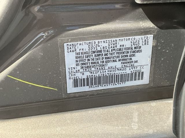 2026 Nissan Sentra SL