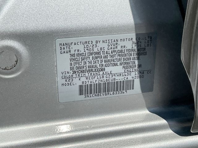 2024 Nissan Versa 1.6 SV