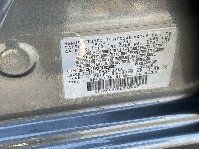 2024 Nissan Versa 1.6 SV