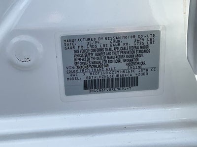 2024 Nissan Versa 1.6 SR
