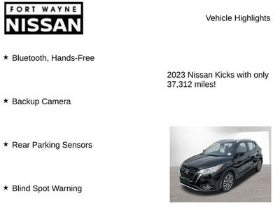 2023 Nissan Kicks SV