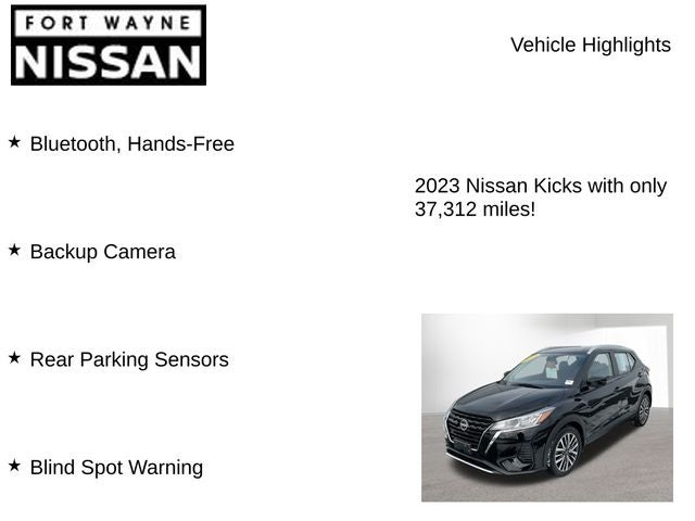 2023 Nissan Kicks SV