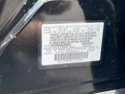 2020 Nissan Kicks SR