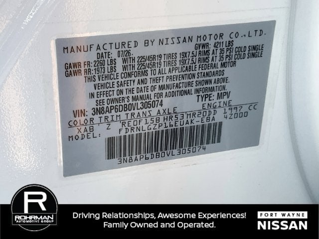 2027 Nissan Kicks SR