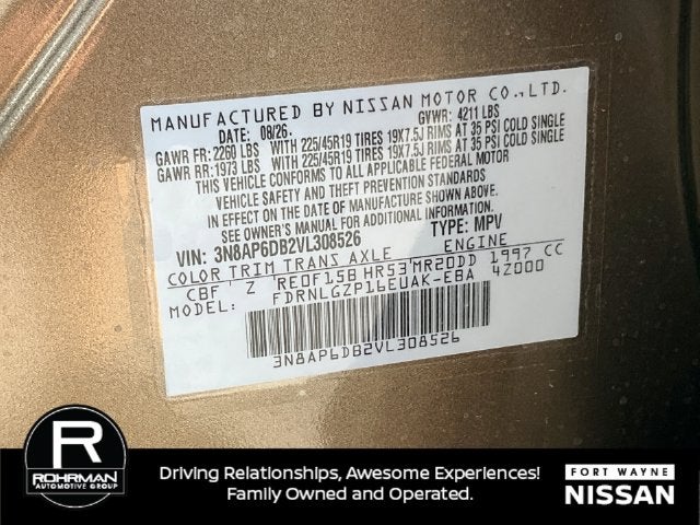 2027 Nissan Kicks SR