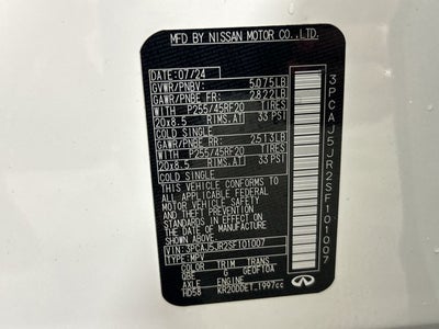 2025 INFINITI QX55 LUXE